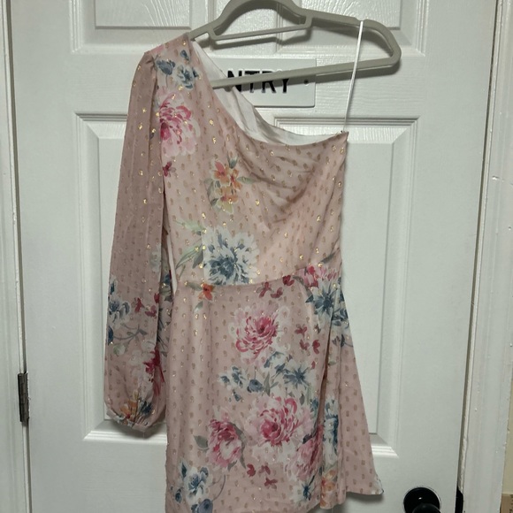 NWOT Yumi Kim Studio 54 Dress Wayfarer Pink Floral Dress Size Small - Picture 10 of 13